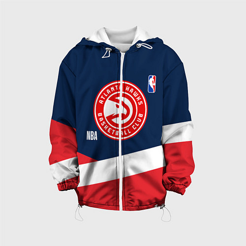 Детская куртка Atlanta Hawks NBA basketball / 3D-Белый – фото 1