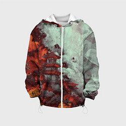 Детская куртка Башня в облаках