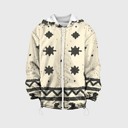 Детская куртка Африканские примитивные узоры