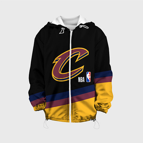 Детская куртка Cleveland Cavaliers NBA basketball / 3D-Белый – фото 1