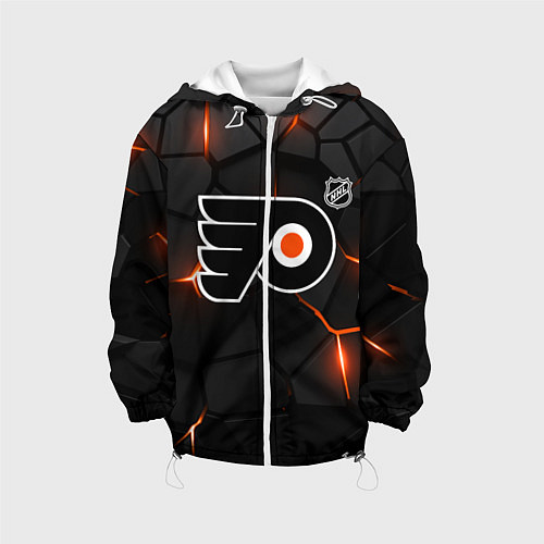 Детская куртка Филадельфия Флайерз - НХЛ хоккей / 3D-Белый – фото 1