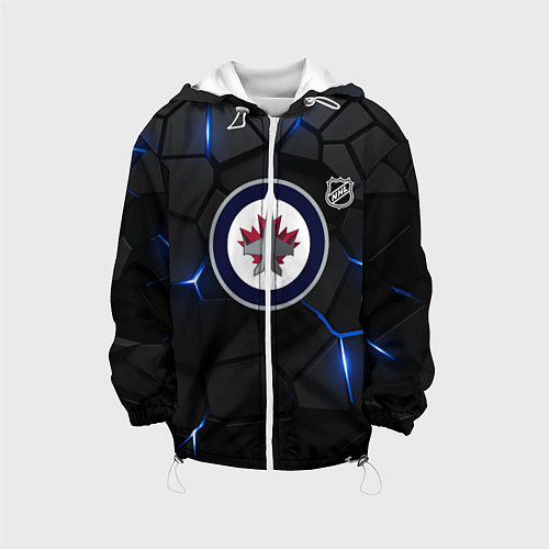 Детская куртка Виннипег Джетс - НХЛ хоккей / 3D-Белый – фото 1