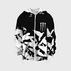 Детская куртка Monster energy crow