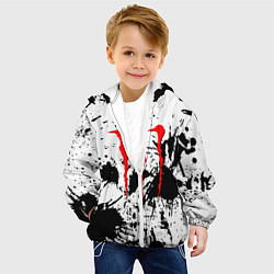 Куртка с капюшоном детская Monster energy краски, цвет: 3D-белый — фото 2