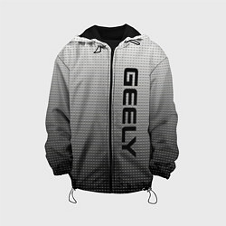 Детская куртка Geely серый текстурный