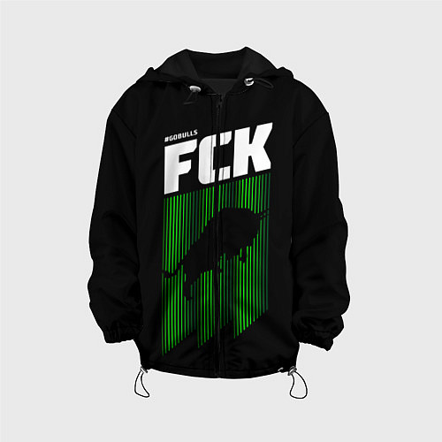 Детская куртка FC Krasnodar / 3D-Черный – фото 1