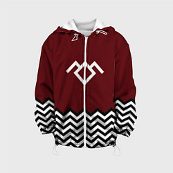 Детская куртка Твин Пикс - лого