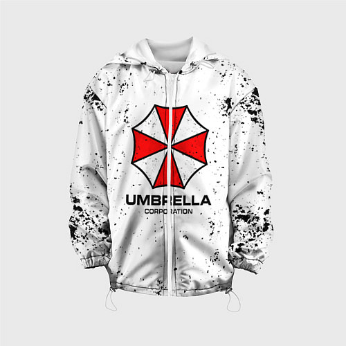 Детская куртка Umbrella - white dirt / 3D-Белый – фото 1