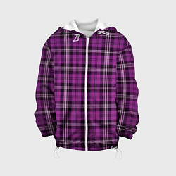 Детская куртка Color pink checkerboard
