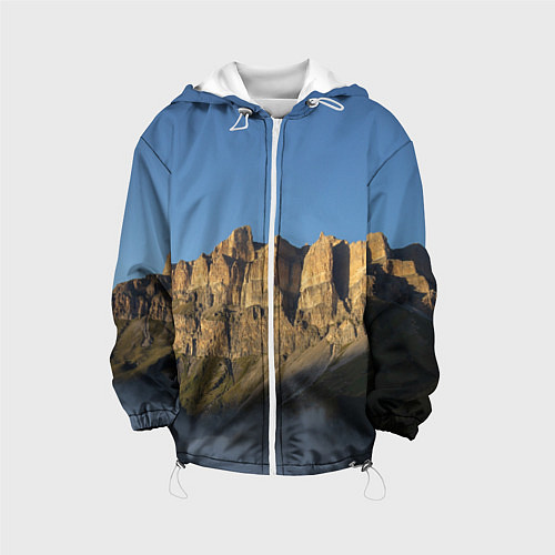 Детская куртка Гора Метиген / 3D-Белый – фото 1