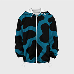 Детская куртка Синяя коровья расцветка