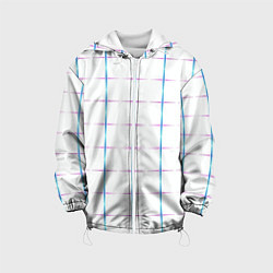 Детская куртка Color white blue stripes