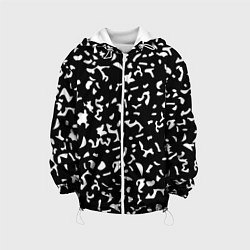 Детская куртка Черный камуфляж