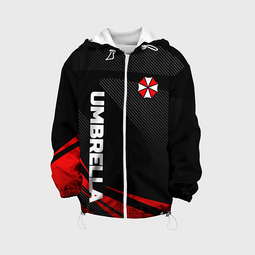 Детская куртка Umbrella - спорт / 3D-Белый – фото 1