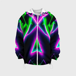 Куртка с капюшоном детская Multicolored colorful color, цвет: 3D-белый