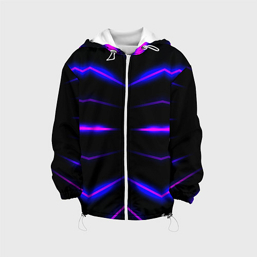 Детская куртка Color multicoloured neon / 3D-Белый – фото 1