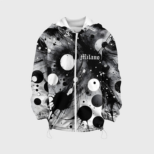 Детская куртка Abstract fantasy pattern - Milano / 3D-Белый – фото 1