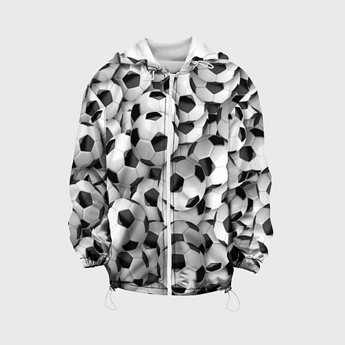 Детская куртка Игра в мяч / 3D-Белый – фото 1
