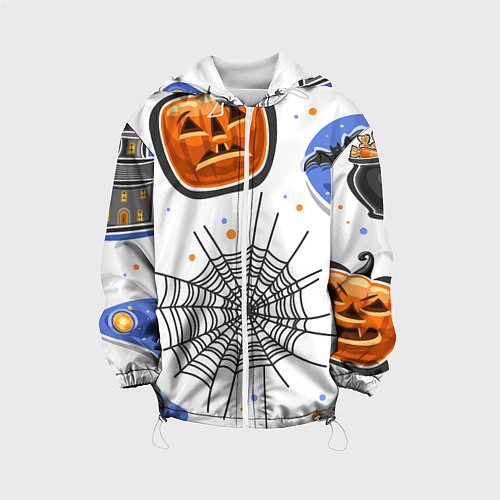 Детская куртка Holiday halloween / 3D-Белый – фото 1