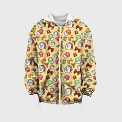 Детская куртка Новогодний паттерн