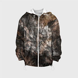 Детская куртка Абстракция - brown darkness