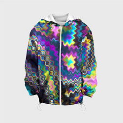 Детская куртка Абстракция переливы