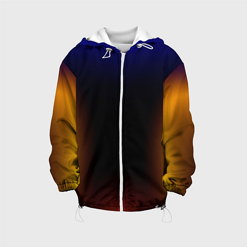 Детская куртка Color black red blue / 3D-Белый – фото 1