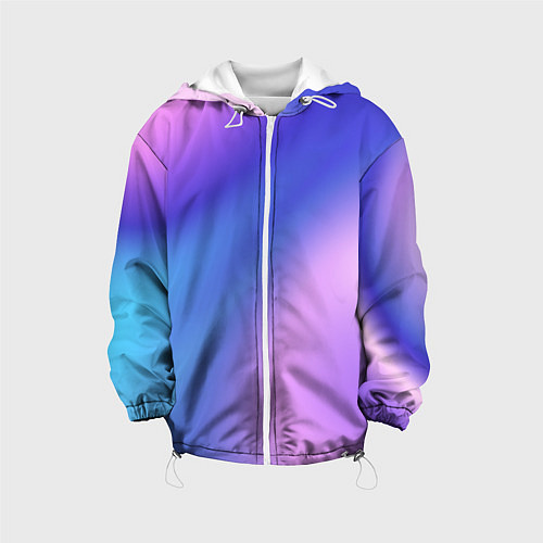 Детская куртка Color multicolored gradient / 3D-Белый – фото 1
