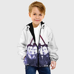Куртка с капюшоном детская 30 seconds to mars, цвет: 3D-черный — фото 2