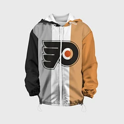 Куртка с капюшоном детская Philadelphia Flyers, цвет: 3D-белый