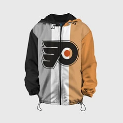 Куртка с капюшоном детская Philadelphia Flyers, цвет: 3D-черный