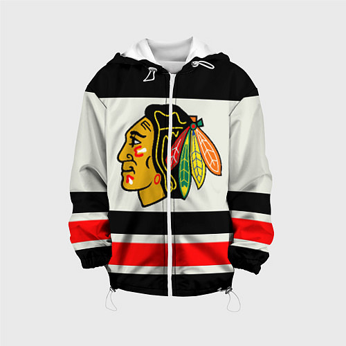 Детская куртка Chicago Blackhawks / 3D-Белый – фото 1