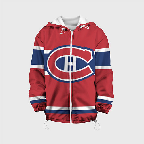 Детская куртка Montreal Canadiens / 3D-Белый – фото 1