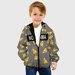 Куртка с капюшоном детская No drama, цвет: 3D-черный — фото 2