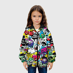 Куртка с капюшоном детская Bombing, цвет: 3D-черный — фото 2