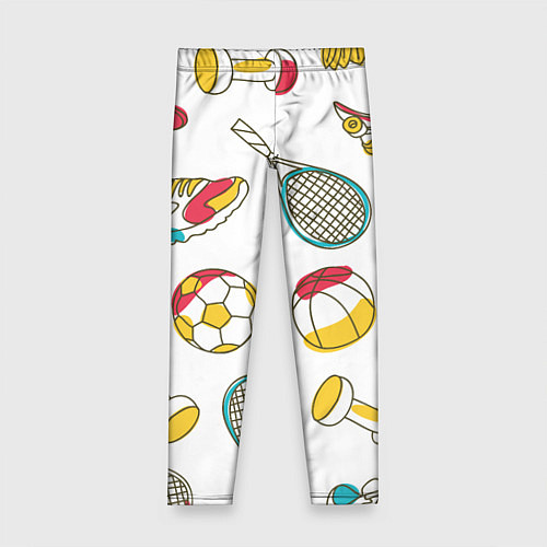 Детские легинсы Sport Life / 3D-принт – фото 1