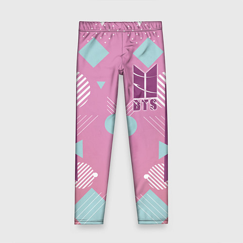 Детские легинсы BTS Geometry / 3D-принт – фото 1