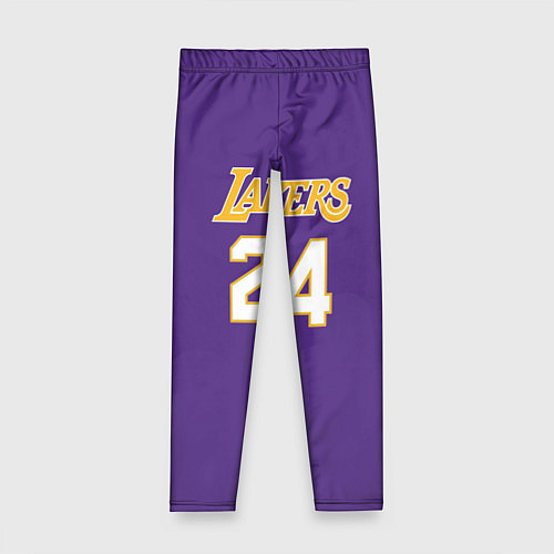 Детские легинсы Los Angeles Lakers Kobe Brya / 3D-принт – фото 1