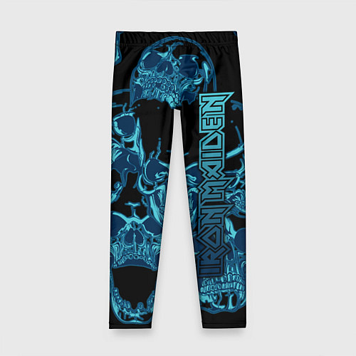 Детские легинсы Iron Maiden / 3D-принт – фото 1