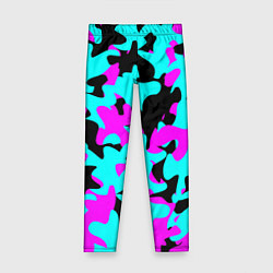 Леггинсы для девочки Modern Camouflage, цвет: 3D-принт