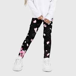 Леггинсы для девочки САКУРА, цвет: 3D-принт — фото 2