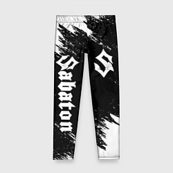 Леггинсы для девочки SABATON, цвет: 3D-принт