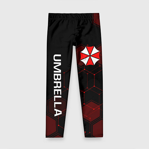 Детские легинсы UMBRELLA CORP / 3D-принт – фото 1