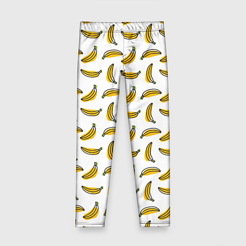 Детские легинсы Бананы / 3D-принт – фото 1