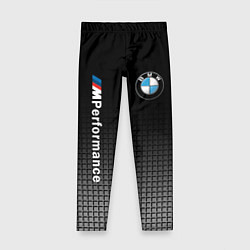 Леггинсы для девочки BMW M PERFORMANCE, цвет: 3D-принт