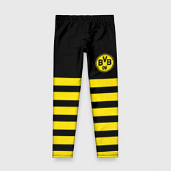 Леггинсы для девочки BORUSSIA, цвет: 3D-принт