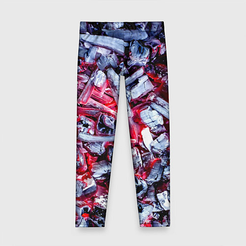 Детские легинсы Тлеющие угли / 3D-принт – фото 1