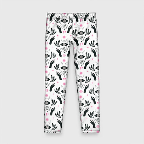 Детские легинсы Patern Halloween 3 / 3D-принт – фото 1