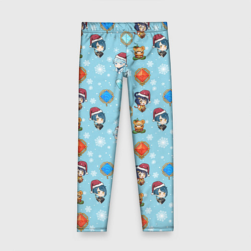 Детские легинсы Genshin Impact Pattern / 3D-принт – фото 1