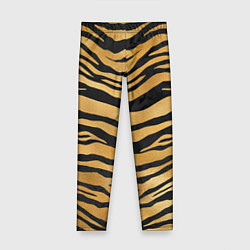 Леггинсы для девочки Текстура шкуры тигра, цвет: 3D-принт